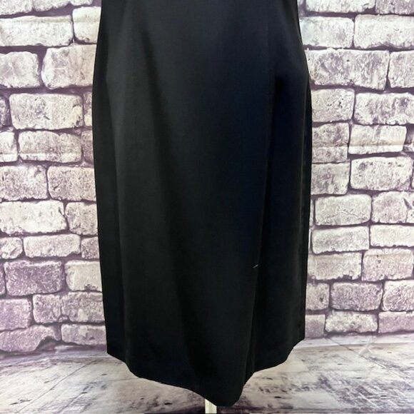 Style & Co. NWT Black Sleeveless Sheath Dress Size 6 - Picture 3 of 9